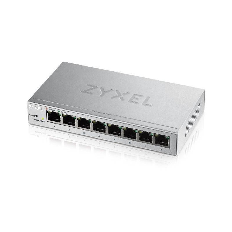 Zyxel gs1200-8 8-port gbe web smart...