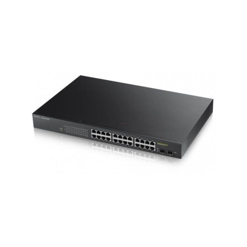 Zyxel gs1900-24hp 24-port gbe smart...