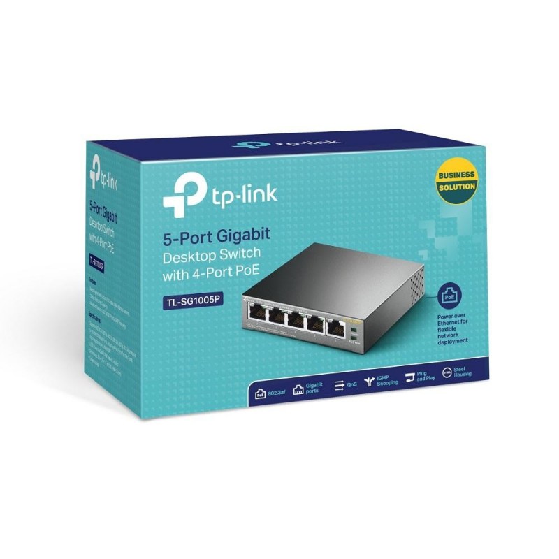 Tp-link 5-port gigabit desktop switch...