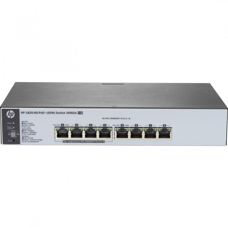 Switch hp 1820 8 porturi  poe gigabit...