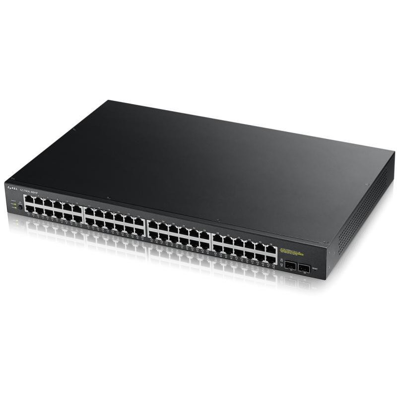 Zyxel gs1900-48hp 48-port gbe smart...