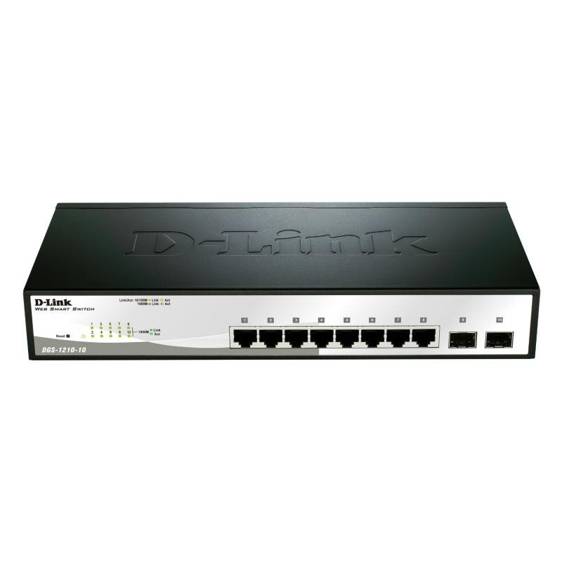 Switch d-link dgs-1210-10 8 porturi...