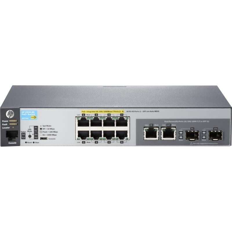 Switch hp 2530 8 porturi gigabit 2...