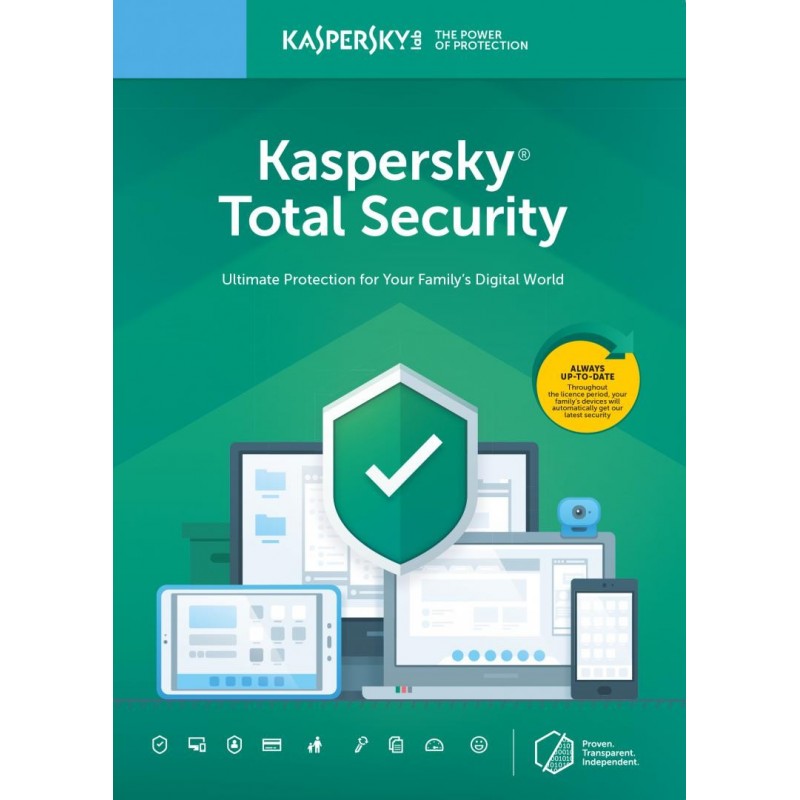 Licenta electronica kaspersky total...