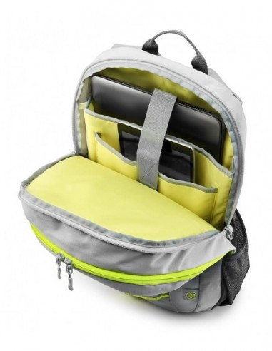 Hp 15.6 active backpack grey & neon...
