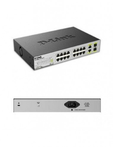 Switch d-link des-1018mp 18 porturi...