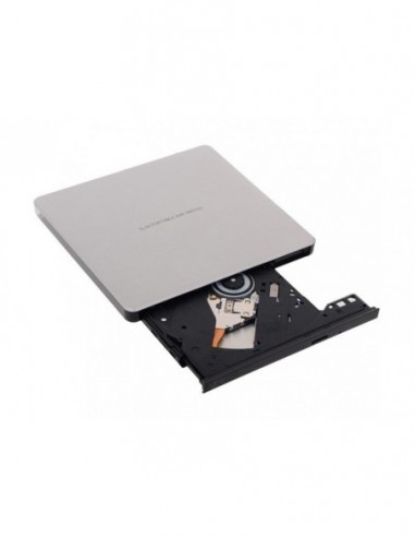 Ultra slim portable dvd-r silver...