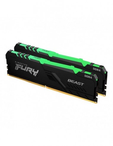 Memorie ram kingston fury beast rgb...