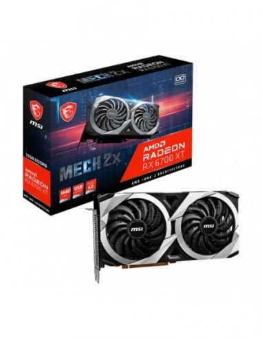 Placa video msi radeon rx 6700 xt...