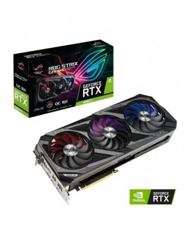 Placa video asus geforce rtx 3060 ti...