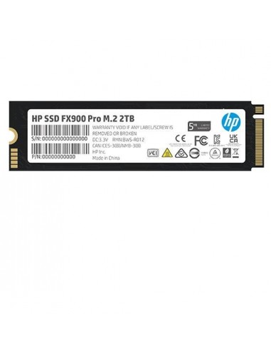 Ssd hp fx900 2tb m.2 pcie gen3x4 3d...