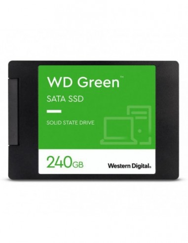 Ssd wd 240gb green sata3 6 gb/s 7mm...