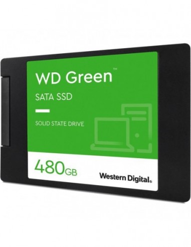 Ssd wd 480gb green sata3 6 gb/s 7mm...