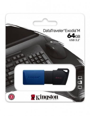 Usb flash drive kingston 64gb data...