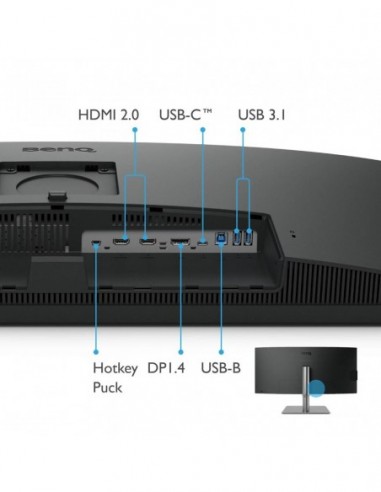 Monitor 34 benq pd3420q ips iluminare...