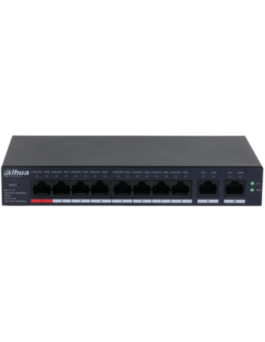 Dahua 10 port cloud managed poe...