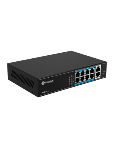 Poe switch milesight 8 porturi poe...