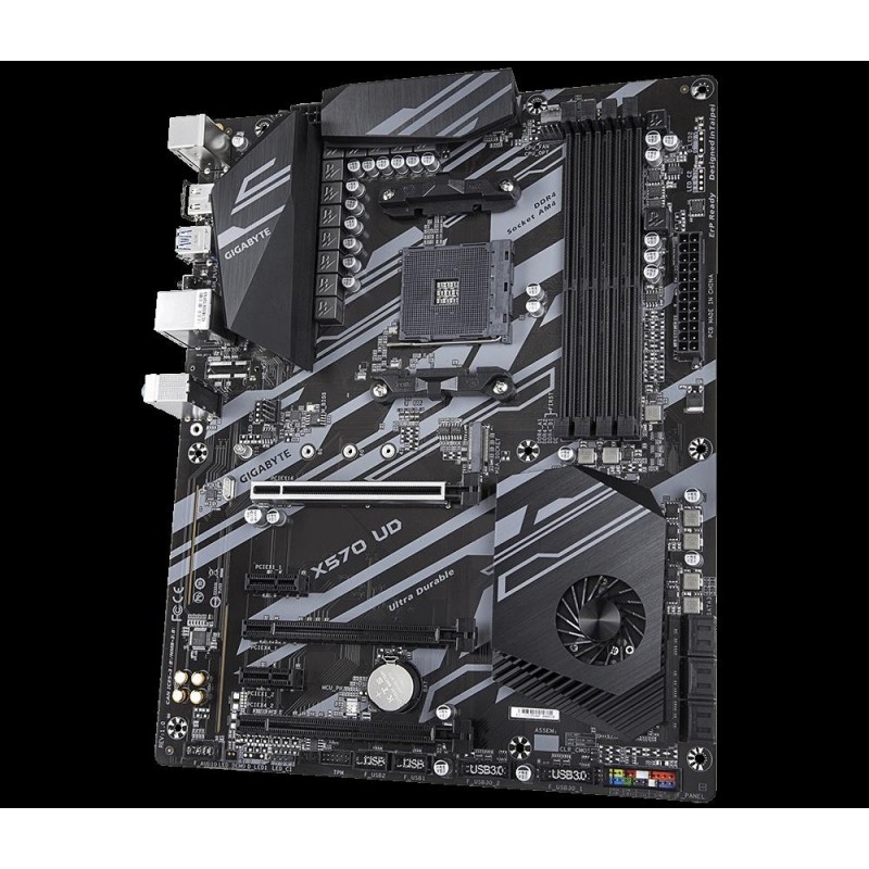 Placa de baza gigabyte x570 ud amd...