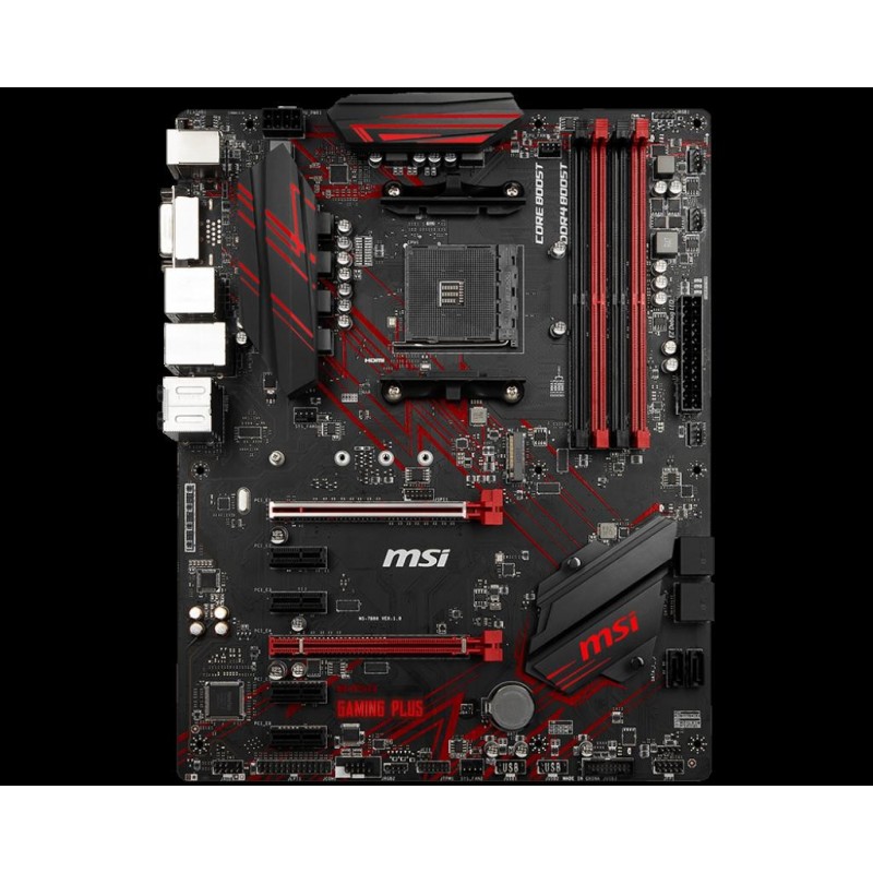 Placa de baza msi socket am4 b450...