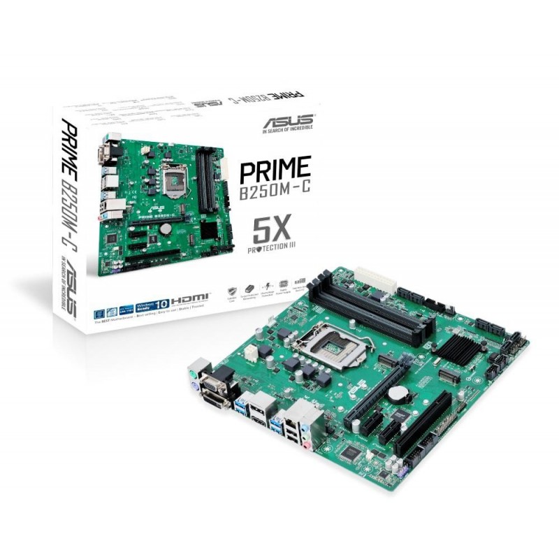 Placa de baza asus prime b250m-c...