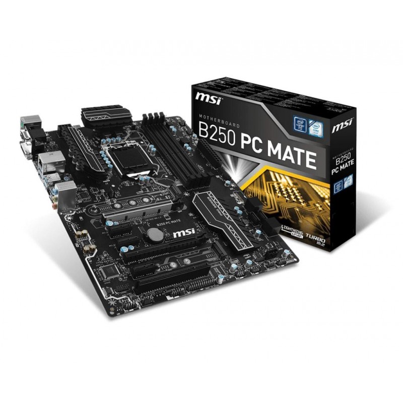 Placa de baza msi socket lga1151 b250...