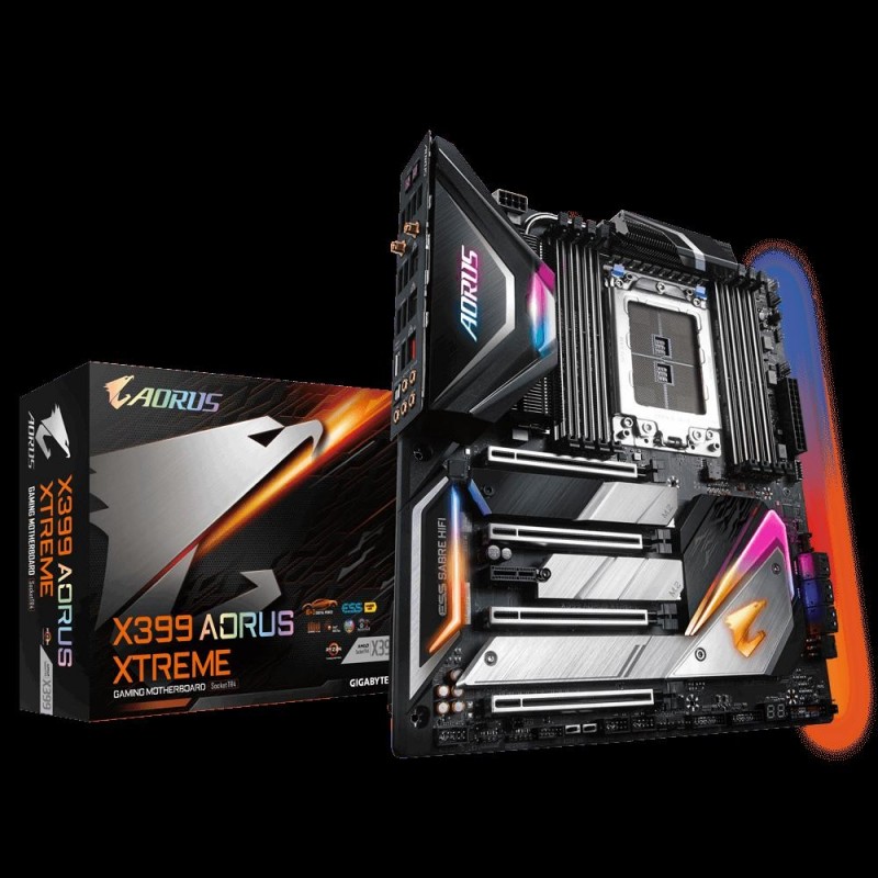 Placa de baza gigabyte amd x399 aorus...