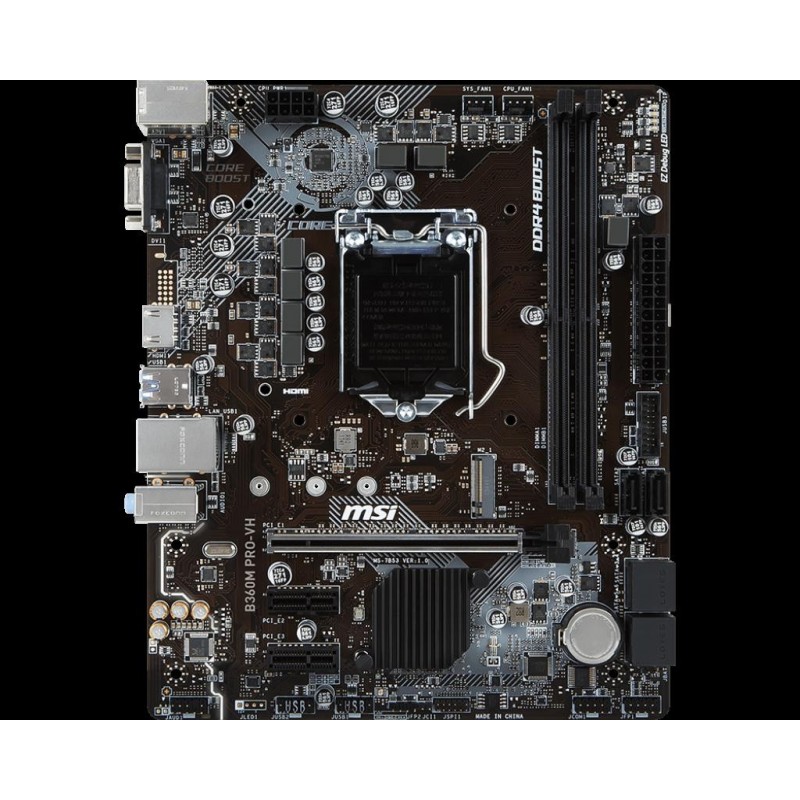 Placa de baza msi b360m pro-vh...