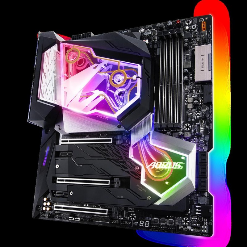 Placa de baza gigabyte z390 aorus...