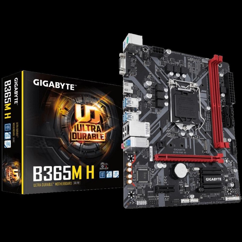 Placa de baza gigabyte intel b365m h...