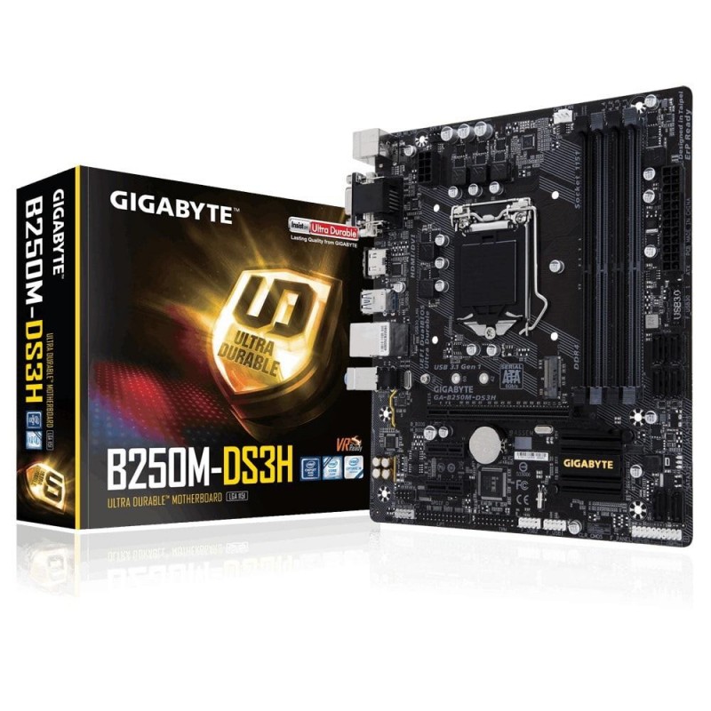 Placa de baza gigabyte socket lga1151...