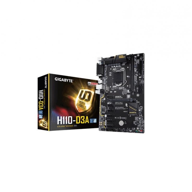 Placa de baza gigabyte h110 h110-d3a...