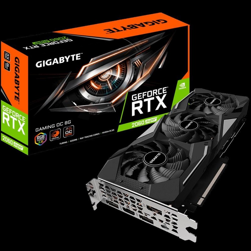 Placa video gigabyte gtx2060 super...