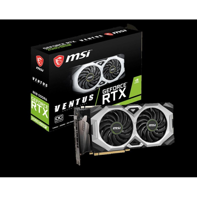 Placa video msi rtx 2080 super ventus...