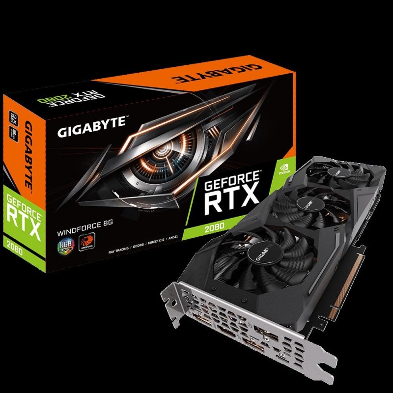 Placa video gigabyte rtx 2080...