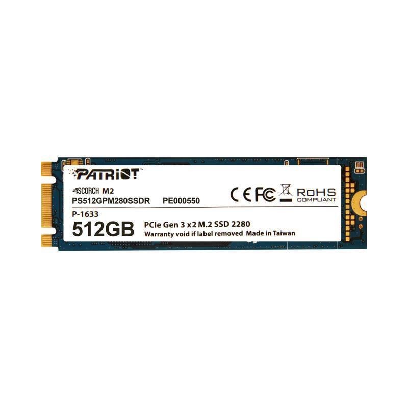 Ssd patriot scorch 512gb m.2 2280...