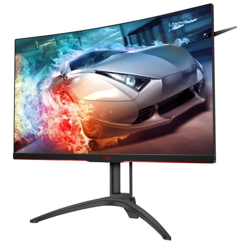 Monitor 31.5 aoc ag322qc4 curved wqhd...