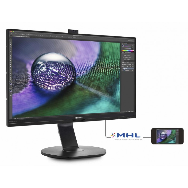 Monitor 27 philips led 272p7vptkeb 4k...