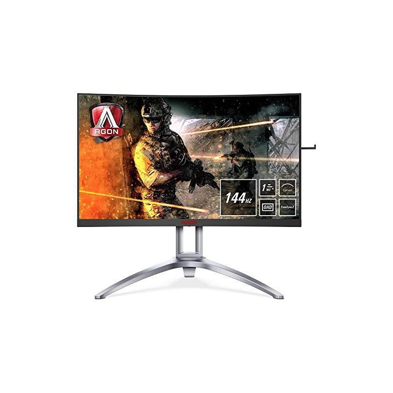 Monitor 27 aoc ag273qcx gaming curved...