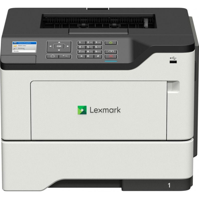 Imprimanta laser mono lexmark ms621dn...