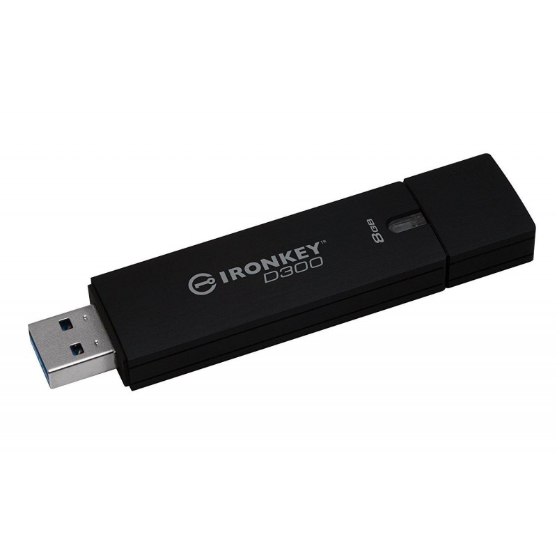 Usb flash drive kingston 8gb ironkey...