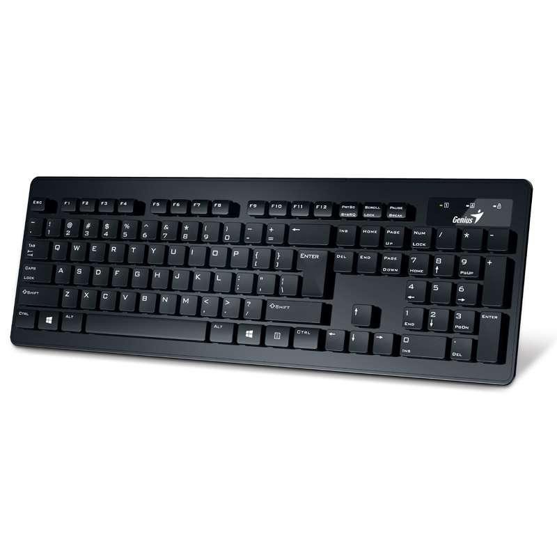 Tastatura genius slimstar 130 cu fir...