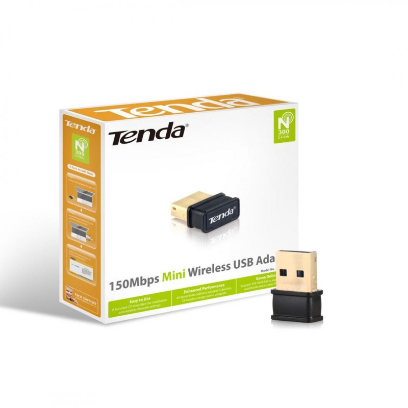 Wireless usb adaptor tenda w311mi...